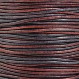 Leather Cord-1.5mm Round-Soft-Natural Gypsy Sippa-50 Meters