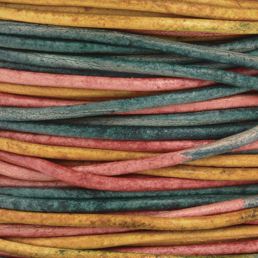 Leather Cord-1.5mm Round-Soft-Natural Gypsy Kinte