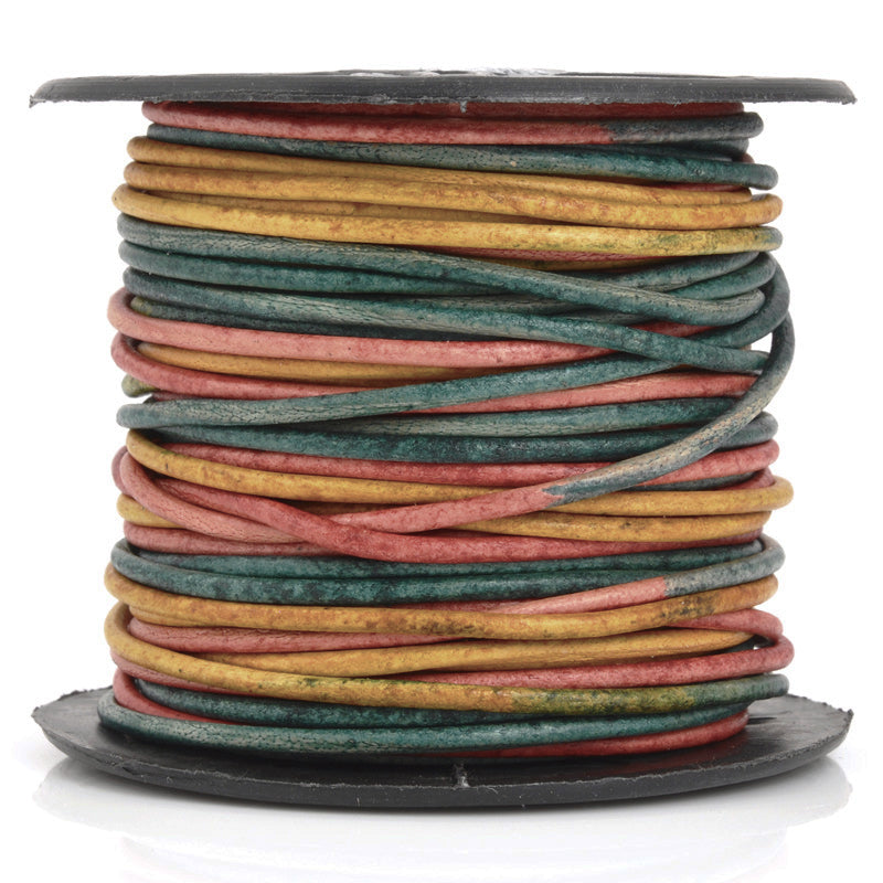 Leather Cord-1.5mm Round-Soft-Natural Gypsy Kinte