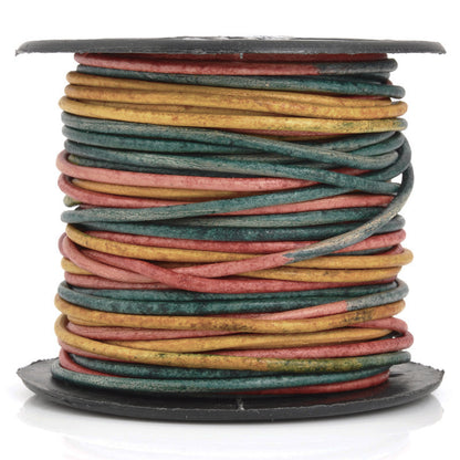 Leather Cord-1.5mm Round-Soft-Natural Gypsy Kinte