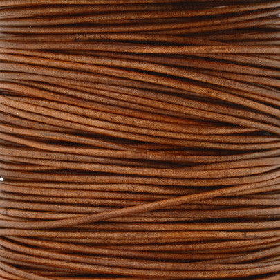 Ice Resin Leather Cording Soft 3mm Dark Brown