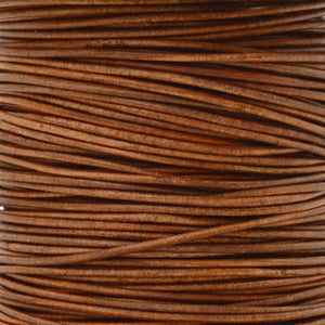 Leather Cord-Round-Lot 3S-Natural Light Brown