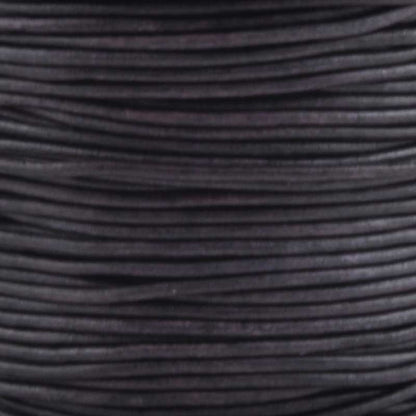Leather Cord-0.5mm Round-Soft-Natural Pacific-2 Meters