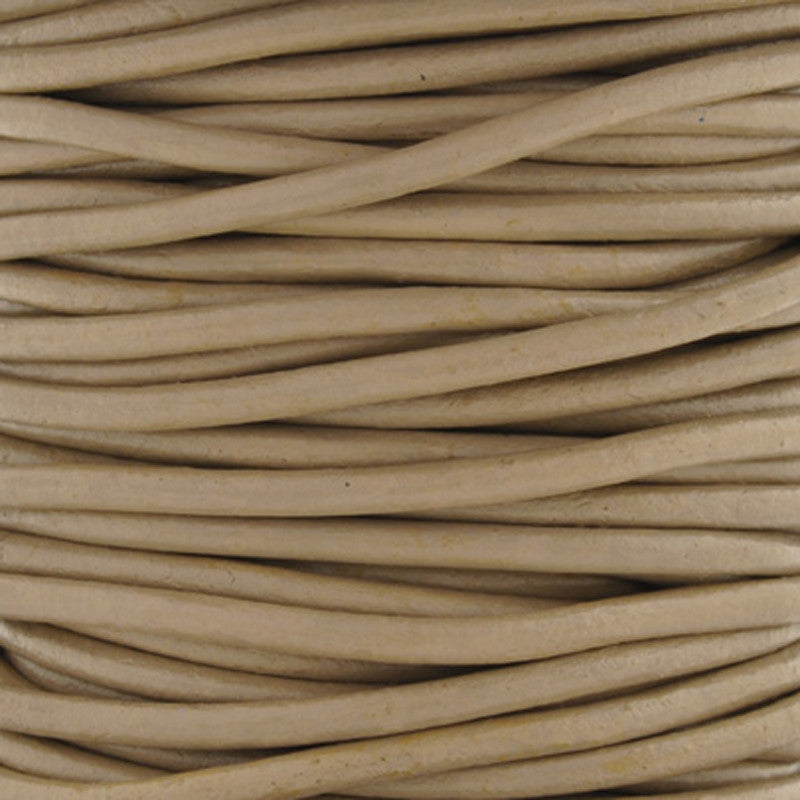 Leather Cord-Round-Soft-Beach