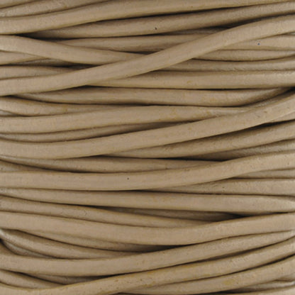 Leather Cord-Round-Soft-Beach