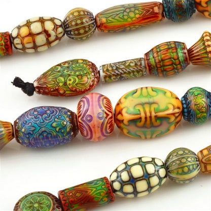 Mirage-Sample Strand No. 2 Bead-Color Changing-9 Inch Strand
