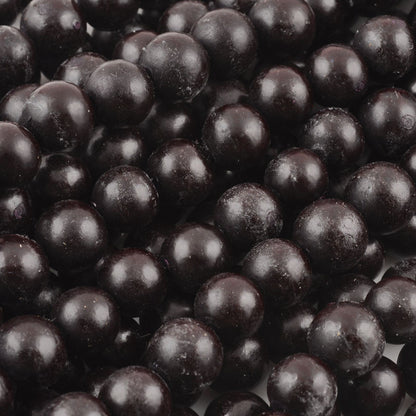 Natural Beads-8mm Round-Buri-Black