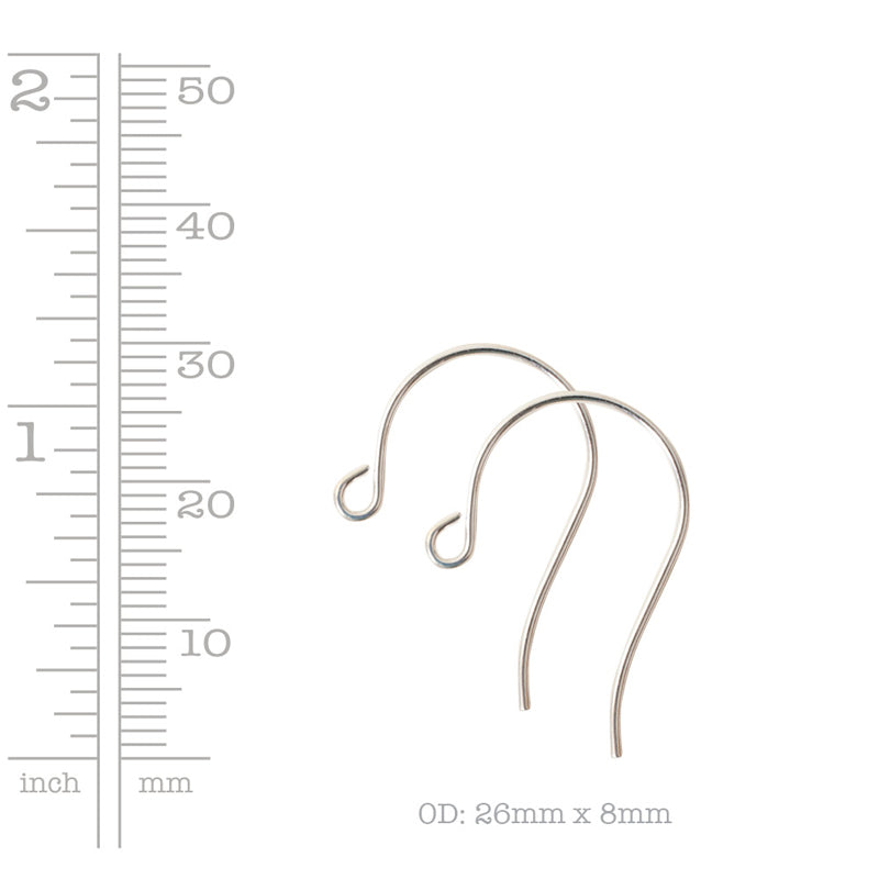 Nunn Design-Ear Wire Hooks-Antique Silver