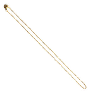 Nunn Design-Jewelry Chain Necklace-Delicate Link-Antique Gold-18 Inches