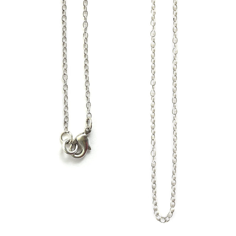 Nunn Design - Jewelry Chain Necklace - Delicate Link - Antique Silver - Tamara Scott Designs