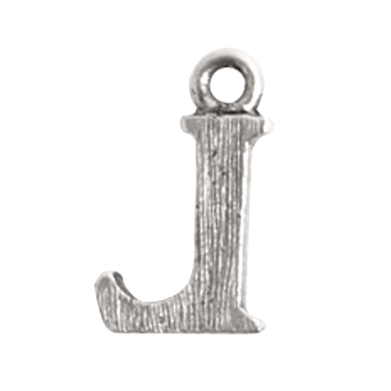 Nunn Design-Pewter-10mm Charm Initial L