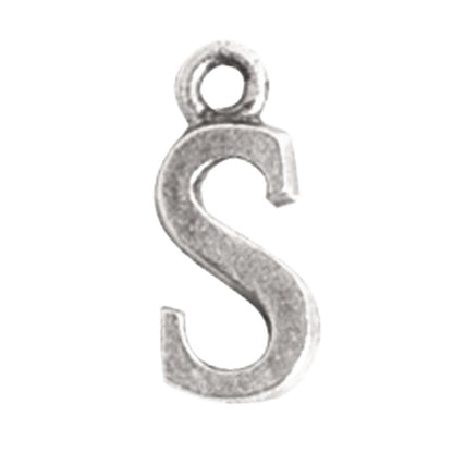 Nunn Design-Pewter-10mm Charm Initial S