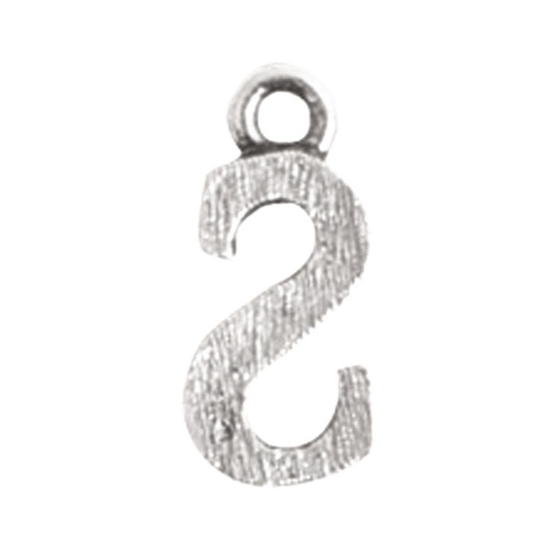 Nunn Design-Pewter-10mm Charm Initial S