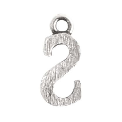 Nunn Design-Pewter-10mm Charm Initial S