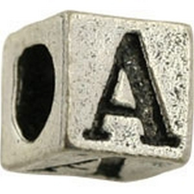 Pewter 2025 letter beads