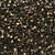 Seed Beads-1.5mm Cube-83 Metallic Iris Brown-Toho-7 Grams