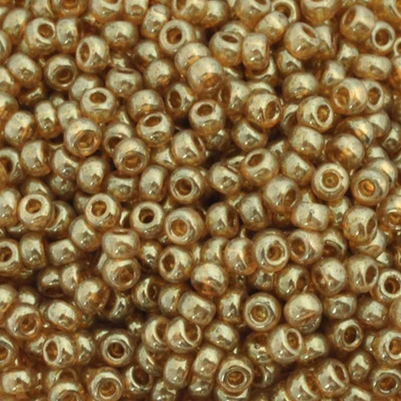 Matubo™ 8/0 Seed Beads Crystal Bronze Copper