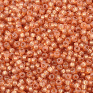 Seed Beads-11/0 Round-4233 S/L Dyed Rose Gold