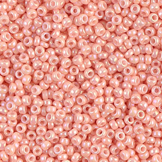Seed Beads-11/0 Round-596 Opaque Tea Rose Luster