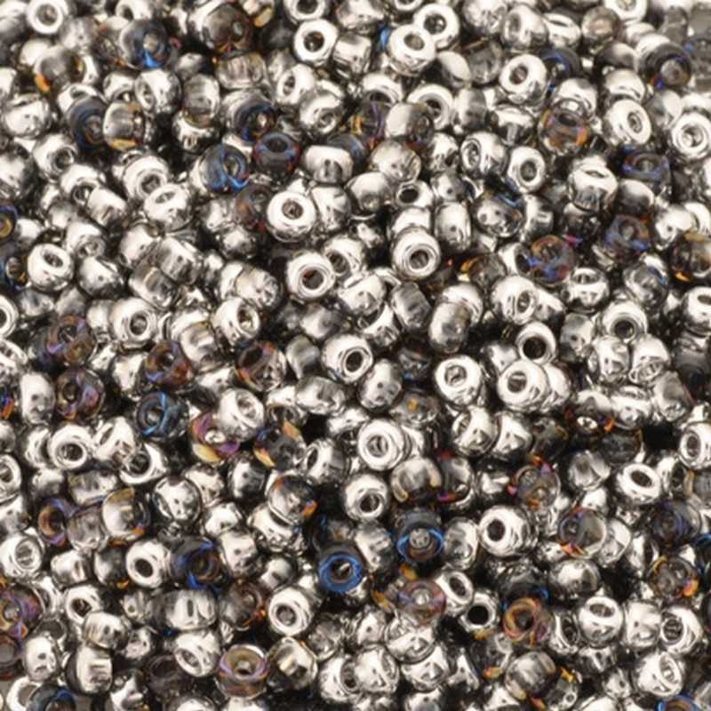 Seed Beads-15/0 Round-131 Crystal Bermuda Blue-Miyuki-7 Grams