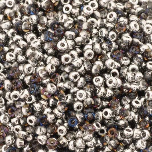 Seed Beads-15/0 Round-131 Crystal Bermuda Blue-Miyuki-7 Grams