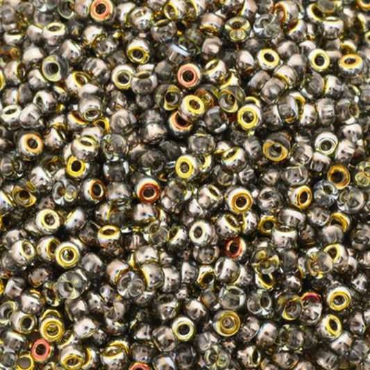 Seed Beads-15/0 Round-131 Crystal Marea-Miyuki-7 Grams