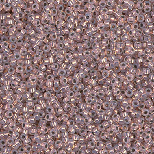 Seed Beads-15/0 Round-198 Copper Lined Opal-Miyuki