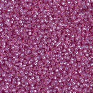Seed Beads-15/0 Round-4246 S/L Dyed Lilac-Miyuki