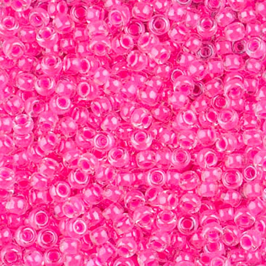 Seed Beads-15/0 Round-4301 Luminous Wild Strawberry-Miyuki