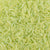 Seed Beads-2x6mm Twisted Bugle-258F Matte Transparent Chartreuse AB-Miyuki-12 Grams