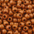 Seed Beads-3/0 Round-46L Opaque Terra Cotta-Toho-14 Grams