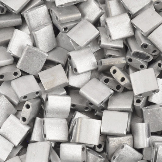 Seed Beads-5mm Tila-010 Labrador Full Matte-Miyuki