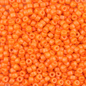 Seed Beads-6/0 Matubo-60 Tutti Frutti Canteloupe-Czech-7 Grams