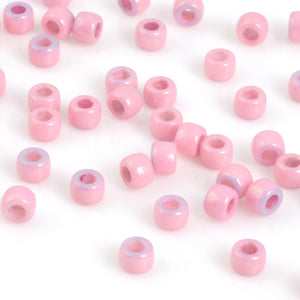 Seed Beads-7/0 Matubo-73 Chalk Lilac Luster-Czech-7 Grams