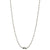Simple-Letter T-Antique Silver Ball Chain Necklace