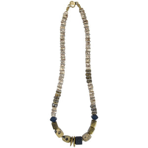 Staax Indigo Necklace Handmade Jewelry Full Camilla Blue