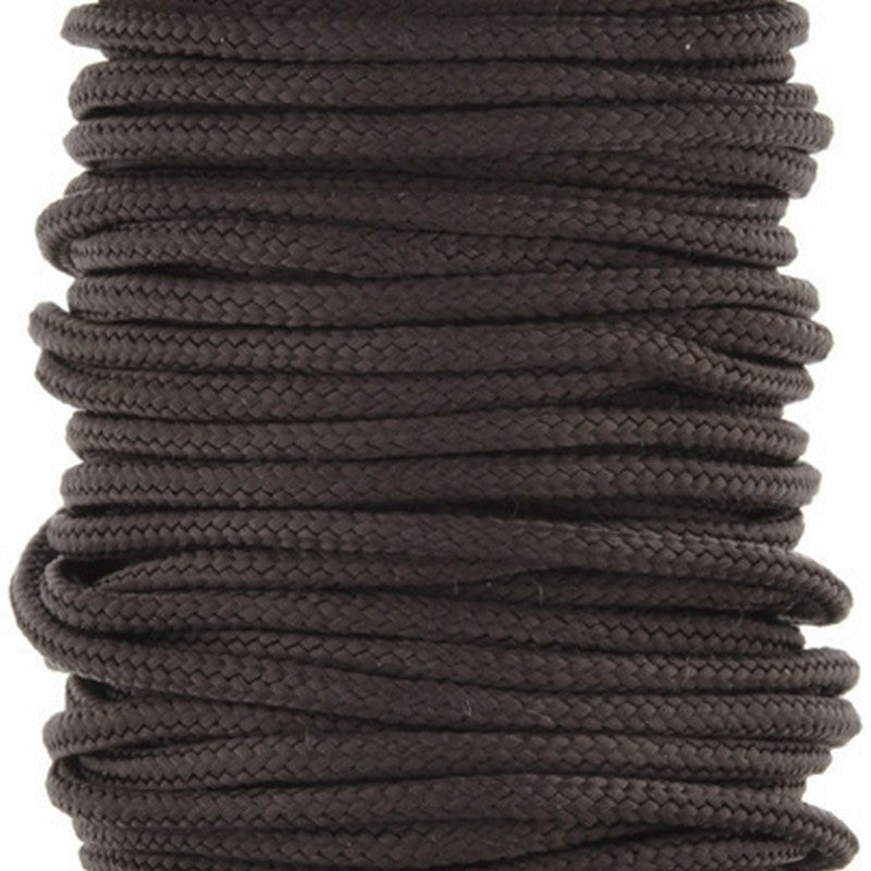 Supplies-1.5mm Nylon Cord-Dark Brown-5 Meters