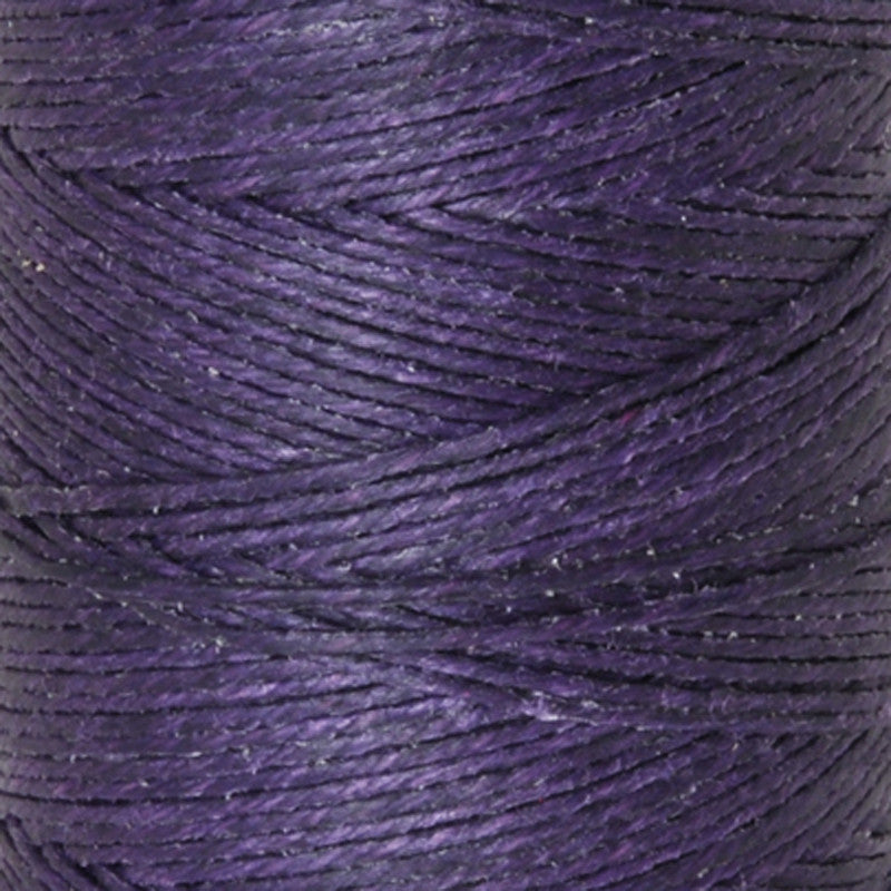 Supplies-3-Ply Waxed Irish Linen-Plum