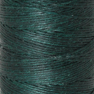 Supplies-4-Ply Waxed Irish Linen-Dark Forest Green