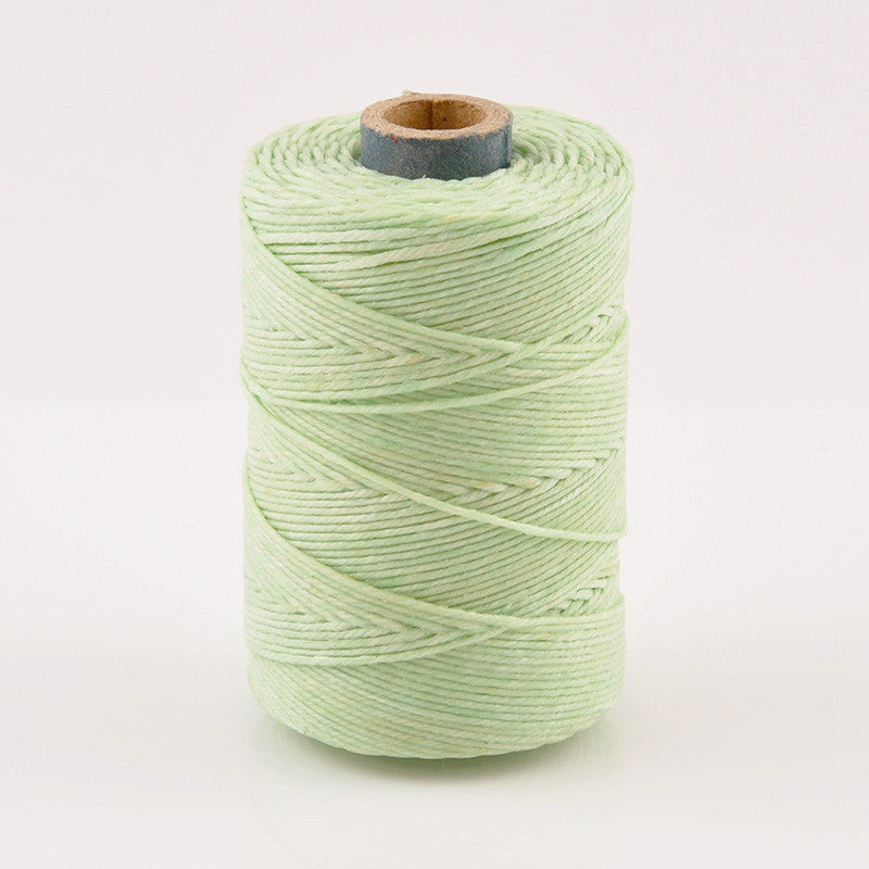 Supplies-4-Ply Waxed Irish Linen-Mint Green