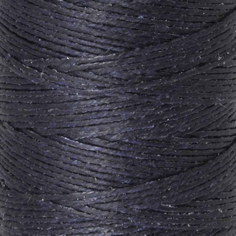 Supplies-4-Ply Waxed Irish Linen-Navy Blue