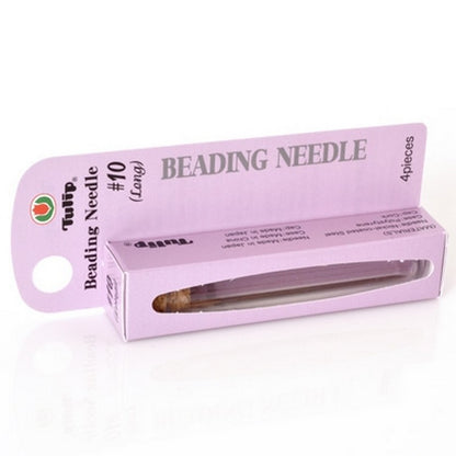 Supplies-Beading Needles-Tulip-Size 10 (Long)-Quantity 4