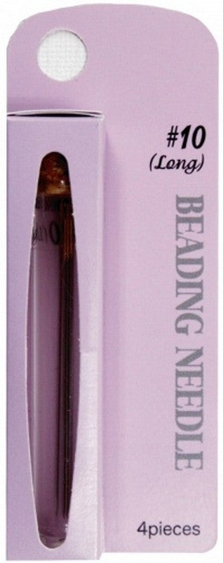 Supplies-Beading Needles-Tulip-Size 10 (Long)-Quantity 4