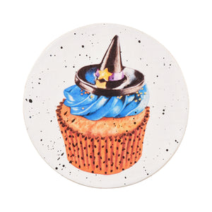 Gift Boxes-Halloween Cupcake-Paper Mache-Round-X-Small-Quantity 1