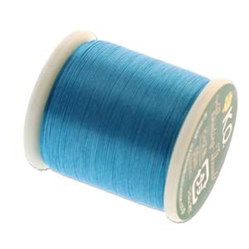 Supplies - Nylon Beading Thread - Size B - 54.6 Yards - Turquoise -  Miyuki-Tamara Scott Designs