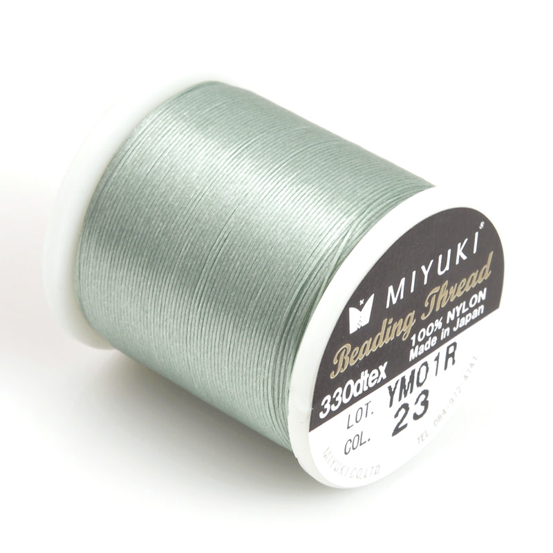 K.O. Nylon Japanese Beading Thread WHITE 55 Yards
