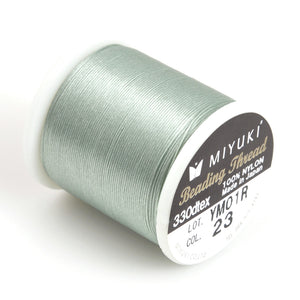 Supplies-Nylon Beading Thread-Size B-54.6 Yards-Mint-Miyuki-Quantity 1