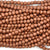 Wood Beads-Round-8mm Cinnamon-16 Inch Strand-Quantity 1